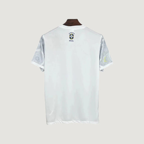 Brésil – Maillot Concept 25/26 – Blanc & Gris